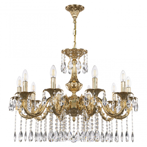 Люстра с хрустальными подвесками AL79101/10/250 A G Bohemia Ivele Crystal (Богемия Ивеле Кристалл)
