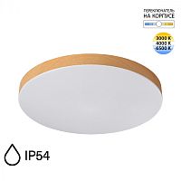 7761/50L MITRA LED SN 545 Светильник пластик/белый/под дерево LED 50Вт 3000/4000/6500K D500 IP54 CCT GAMMA