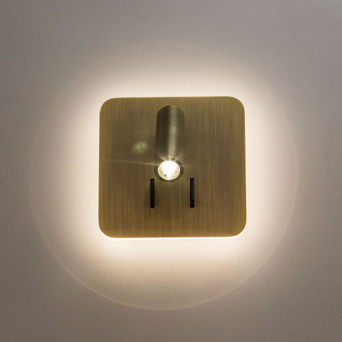 Citilux Декарт CL704423 LED Бра с выключателем Бронза фото 4 Citilux Декарт CL704423 LED Бра с выключателем Бронза фото 4
