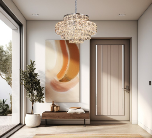 Люстра подвесная Majeste Chrome FL1059-13P фото 3