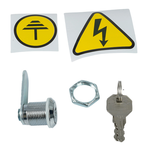 Шкаф с монтажной панелью ЩМП-2-0 STEKKER EBX60-2/2-0-31  IP31 (500*400*220) сталь, серия ArcaMetal фото 8