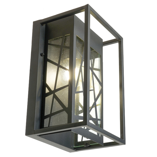 Светильник садово-парковый Feron PL641 на стену 60W 230V E27, черный фото 3