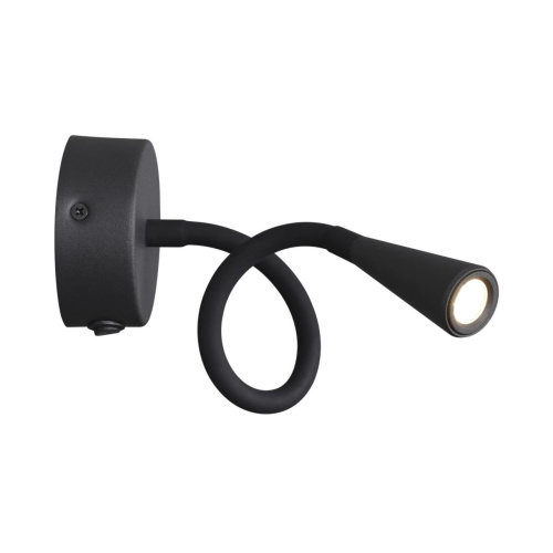 4254/3WL HIGHTECH ODL21 475 черн/металл Настен.светильник выкл на базе IP20 LED 3W 263Лм 3000K ODDS 4254/3WL HIGHTECH ODL21 475 черн/металл Настен.светильник выкл на базе IP20 LED 3W 263Лм 3000K ODDS