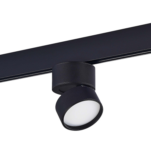 ST809.446.09 Магнитный трековый светильник Черный LED 1*9W 4000K 600Lm Ra>90 120° IP20 D85xH126 48V SKYLINE 48 фото 4