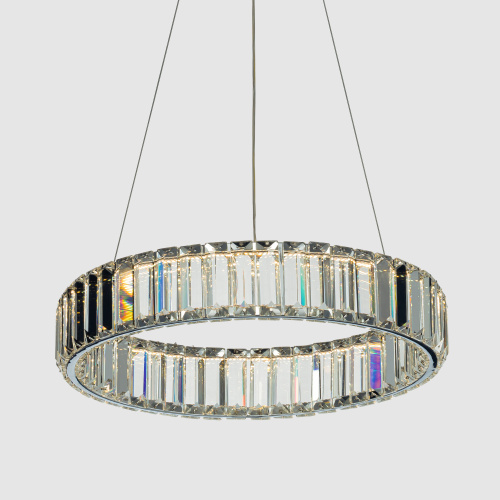 Citilux Чезаре CL338141 LED Люстра хрустальная с пультом Хром фото 4 Citilux Чезаре CL338141 LED Люстра хрустальная с пультом Хром фото 4