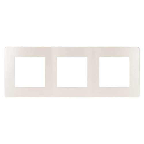 Рамка 3-постовая ЭРА 12 сатин перламутр 12-5103-15 Б0052528 Рамка 3-постовая ЭРА 12 сатин перламутр 12-5103-15 Б0052528