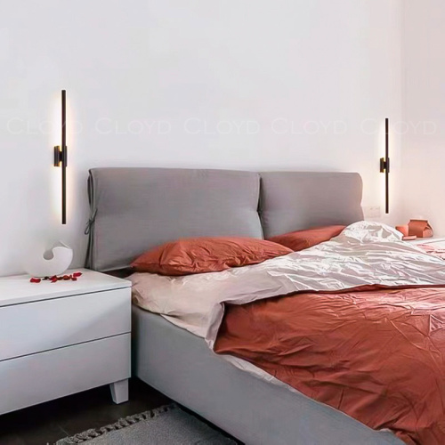 Бра Cloyd LINEAS-D W1 / выс. 60 см- 4000K - черный матовый (арт.20864) Бра Cloyd LINEAS-D W1 / выс. 60 см- 4000K - черный матовый (арт.20864)