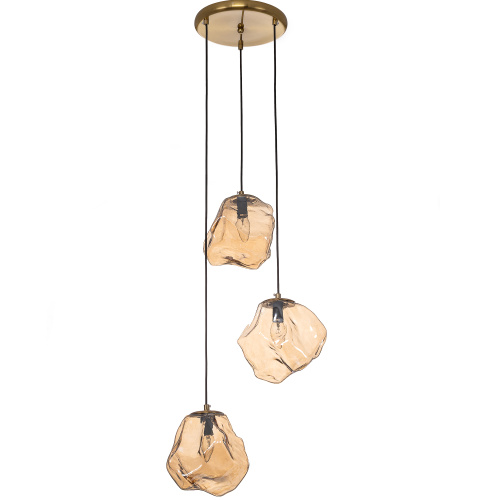 Citilux ROCKA CL247084 Подвесной светильник Янтарный фото 4 Citilux ROCKA CL247084 Подвесной светильник Янтарный фото 4