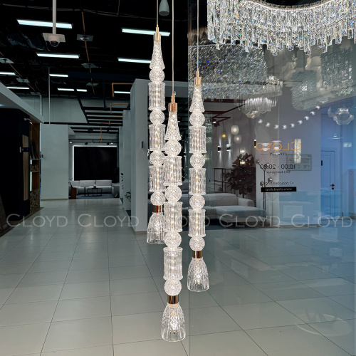 Подвесной светильник Cloyd LACONIA P3 / Ø30 см - золото (арт.11525) фото 3