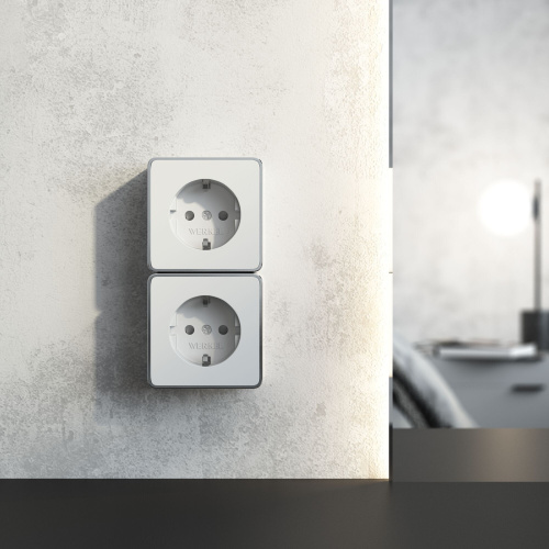 Розетка с заземлением Gallant белая W5071001 фото 2 Розетка с заземлением Gallant белая W5071001 фото 2