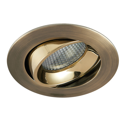 Citilux Альфа CLD001NW6 LED Встраиваемый светильник Бронза Золото Citilux Альфа CLD001NW6 LED Встраиваемый светильник Бронза Золото