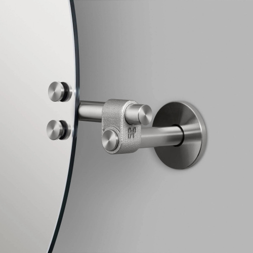 Зеркало Cast Large Steel фото 3