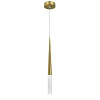 807003-3 Подвес PUNTO MINI с декоративной насадкой (цилиндр) (807003+807000-3) LED 4W 282LM 24G ЛАТУНЬ 3CCT 3000/4000/6000K