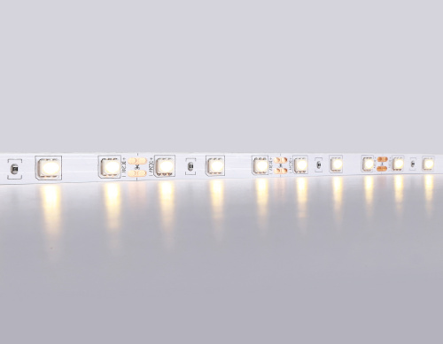 Светодиодная лента 24В 5050 60Led 14.4Вт/м 3000K IP20 5м фото 2 Светодиодная лента 24В 5050 60Led 14.4Вт/м 3000K IP20 5м фото 2