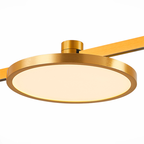 ST818.206.12 Магнитный трековый светильник FARM Золотистый LED 1*10W 3000K 520Lm Ra80 120 IP20 D168x FARM фото 5