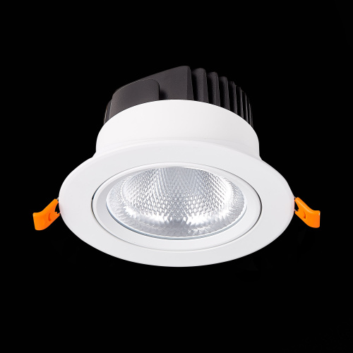 ST211.548.15.36 Св-к встр. Белый LED 1*15W 4000K 1 125Lm Ra80 36° IP20 D109xH65 220-240V Встраиваемые светильники фото 5