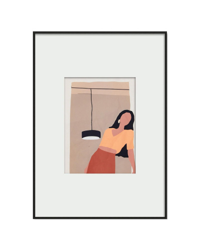 Интерьерный жикле "Leaning woman" фото 2 Интерьерный жикле "Leaning woman" фото 2