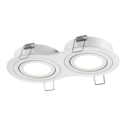 371023 WIR NT25 577 белый Светильник встраиваемый поворотный IP20 GU10 2*50W 220-240V MORUS фото 3 371023 WIR NT25 577 белый Светильник встраиваемый поворотный IP20 GU10 2*50W 220-240V MORUS фото 3