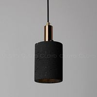 Подвесной светильник Cloyd KAUM P1 / латунь - черн.бетон (арт.11072)