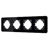 Рамка стеклянная FRM-OMALI-GS-4-BK Arlight 049701