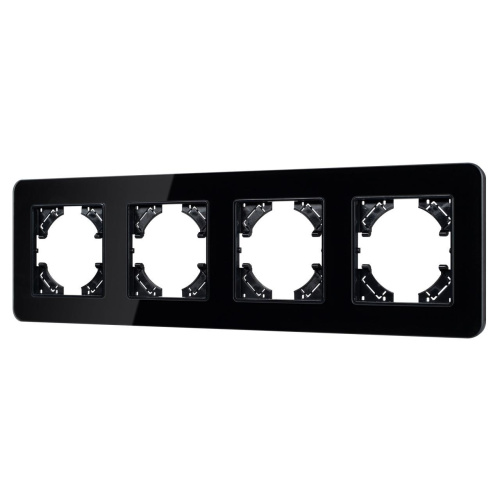 Рамка стеклянная FRM-OMALI-GS-4-BK Arlight 049701