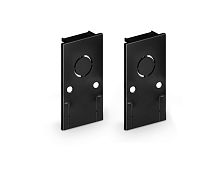 Комплект заглушек для шинопровода встраиваемый-накладной Magnetic 10 48В черный 2 шт