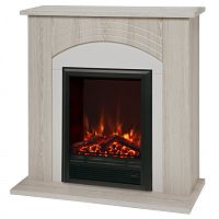 Электрокамин RealFlame Hanna STD LO светлый дуб с очагом Eugene