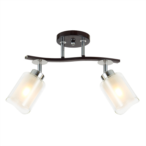 Citilux Фортуна CL156122 Люстра с поворотными плафонами Венге Хром Citilux Фортуна CL156122 Люстра с поворотными плафонами Венге Хром