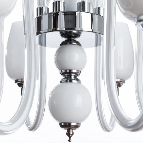 Подвесная люстра Arte Lamp LAVINIA A1404LM-8WH фото 4 Подвесная люстра Arte Lamp LAVINIA A1404LM-8WH фото 4