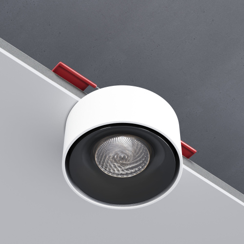 Светильник встраиваемый светодиодный Glam белый/черный 25095/LED фото 4