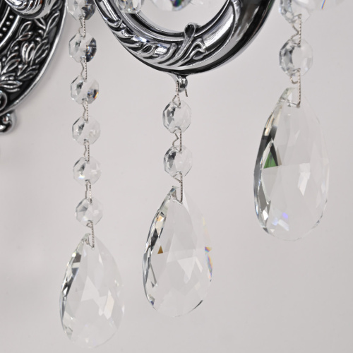 Бра с хрустальными подвесками AL7901B10/2/175 B NB Bohemia Ivele Crystal (Богемия Ивеле Кристалл) фото 2