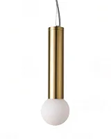 Золотой подвесной светильник "Кло"