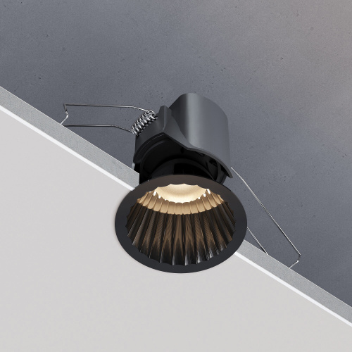Светильник встраиваемый светодиодный Arco 12W 3000K черный жемчуг IP44 15274/LED фото 2 Светильник встраиваемый светодиодный Arco 12W 3000K черный жемчуг IP44 15274/LED фото 2