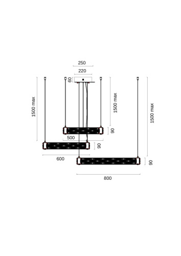 Люстра подвесная Festo Chrome FL1052-30P фото 2 Люстра подвесная Festo Chrome FL1052-30P фото 2