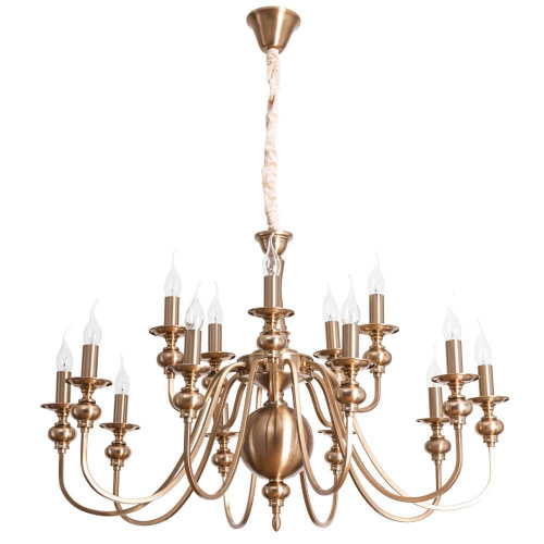 Подвесная люстра Arte Lamp Passoni A6097LM-15PB Подвесная люстра Arte Lamp Passoni A6097LM-15PB