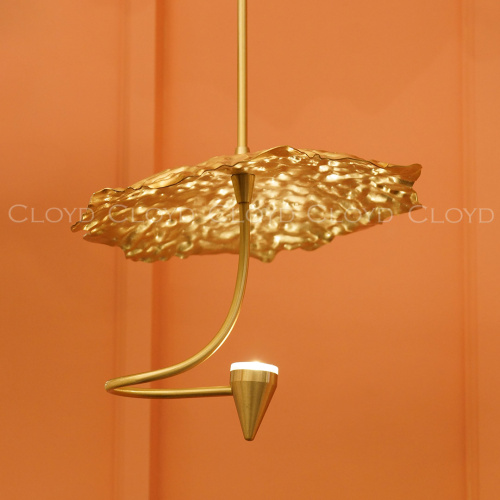 Подвесной светильник Cloyd KIRIBATI P1 / Ø20 см - латунь (арт.11374) фото 5 Подвесной светильник Cloyd KIRIBATI P1 / Ø20 см - латунь (арт.11374) фото 5