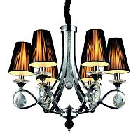 Хрустальная подвесная люстра Lumina Deco Negrio LDP 8903-6