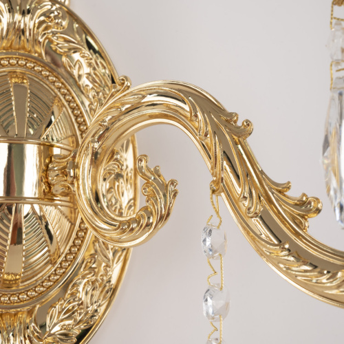 Бра с хрустальными подвесками AL7901B10/2/175 A G Bohemia Ivele Crystal (Богемия Ивеле Кристалл) фото 2