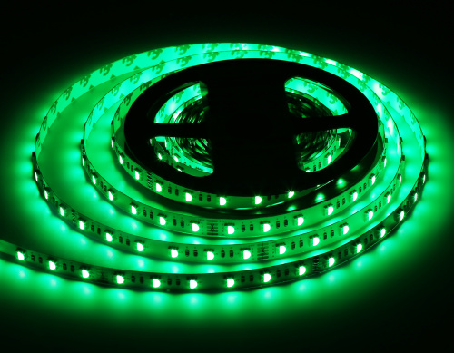 Светодиодная лента 24В 5050 60Led 10Вт/м Цветная RGB+W 6500K IP20 5м фото 3 Светодиодная лента 24В 5050 60Led 10Вт/м Цветная RGB+W 6500K IP20 5м фото 3