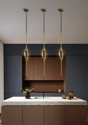 Подвесной светильник Pezzo 1 gold фото 4 Подвесной светильник Pezzo 1 gold фото 4