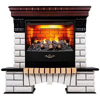 Электрокамин RealFlame Country AO античный дуб с очагом 3D Firestar 25,5