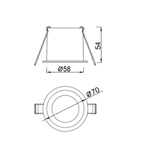 Встраиваемый светильник Mantra MALT 9234 фото 2