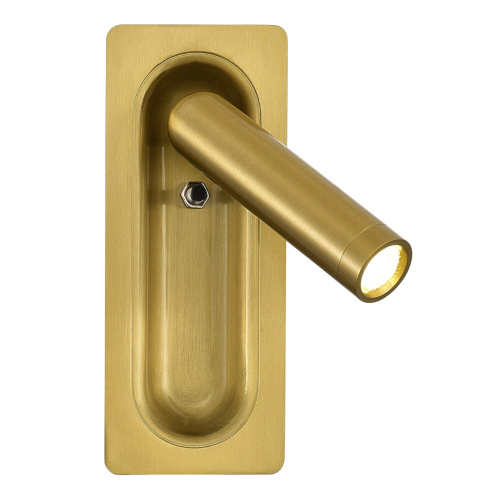 SL6238.301.01 Светильник настенный ST-Luce латунь/латунь LED 1*3W 4000K PARILLA фото 4