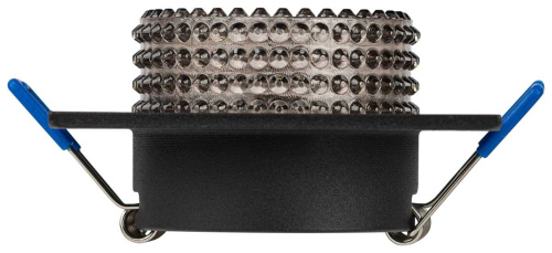 Светильник встраиваемый декоративный ЭРА DK110 BK/GR под лампу MR16 GU5.3 черный/серый Б0058424 фото 2