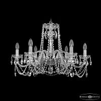 Люстра хрустальная 1402/6/240 Ni Bohemia Ivele Crystal (Богемия Ивеле Кристалл)