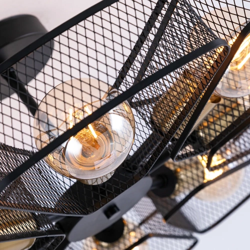 Потолочная люстра Arte Lamp MAASYM A7044PL-8BK фото 4