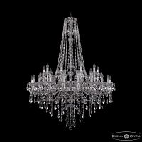 Люстра хрустальная 1415/20+10/400/h-154 Ni