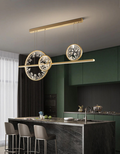 Люстра XD-120B gold фото 3