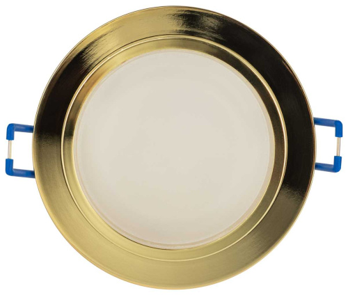 Светильник встраиваемый декоративный ЭРА DK99 GD под лампу MR16 GU5.3 золото Б0058395 фото 6