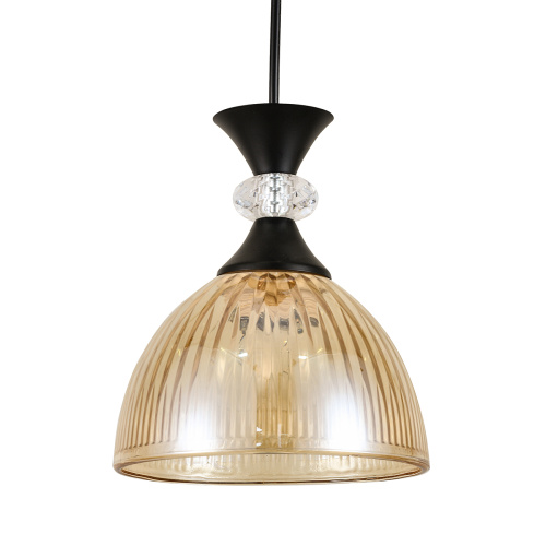 Подвесной светильник Escada 1112/1S E14*40W Black/Amber фото 3